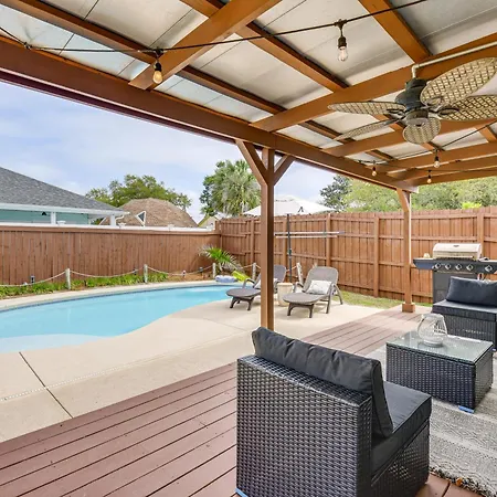 Panama City Beach Home With Private Pool And Gas Grill